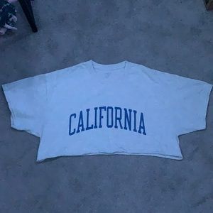 california brandy melville cropped top